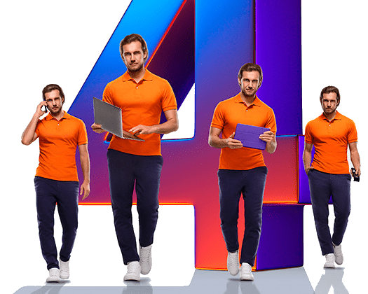 Великолепная четверка Ростелеком в село Сватково (Московская область)